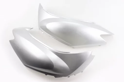 Honda DIO AF-56/57 пластик - верхний боковой лев+прав к-кт-2шт, СЕРЫЙ, FIX-329342