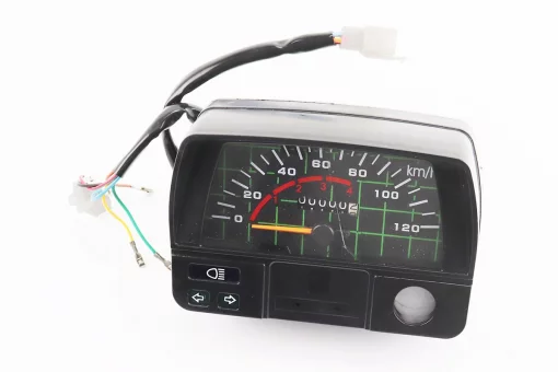 УЦІНКА Спідометр у зборі "квадрат" 120 км/год ( тріщина на склі, см,фото), FIX-357355