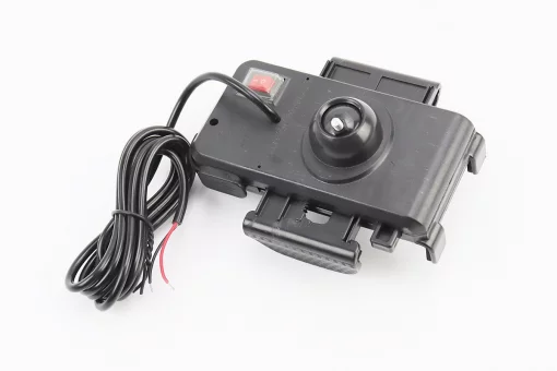 Держатель телефона на руль + USB зарядка (мин. ширина телефона 45мм, макс. ширина 110мм), FIX-337620