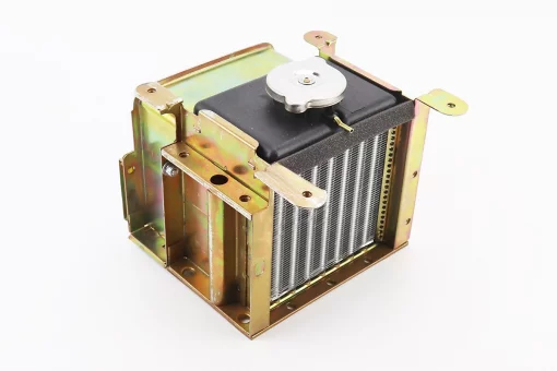 Радиатор R190N (алюминий), круглые соты, с кронштейнами облицовки, FIX-604087