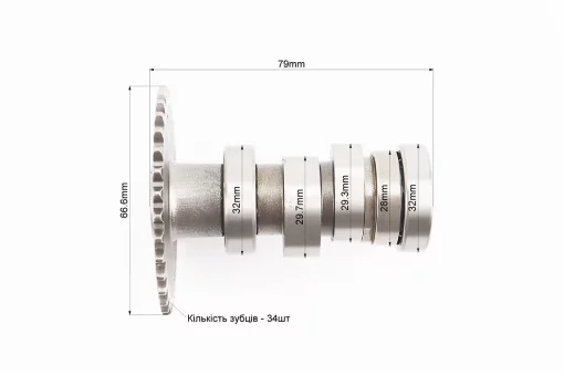 Распредвал в сборе KEEWAY 150, FIX-999192