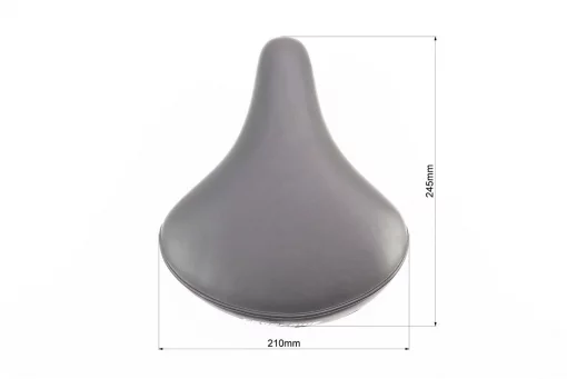 Сидіння ХВЗ 245x210мм, чорне CROSSRIDE, FIX-403353