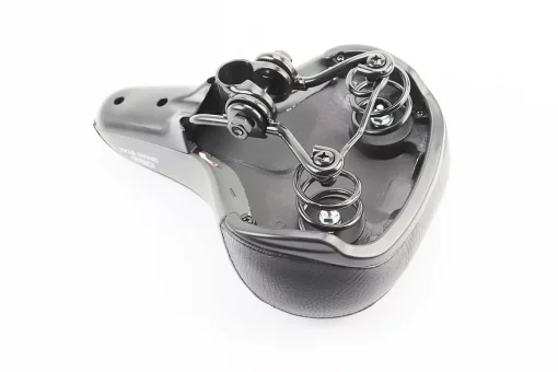 Сидіння ХВЗ 260x195мм, чорно-сіре GS-809B11D, FIX-403358