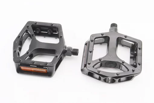 Педалі BMX 9/16" (113x108x26mm) алюмінієві, чорні NWL-316, FIX-411119