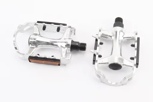 Педалі CITY 9/16" (106x63x26mm) алюмінієві, NWL-108, FIX-411120