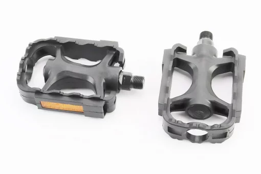 Педали MTB 9/16" (110x77x26mm) пластиковые, чёрные NW-223, FIX-411124