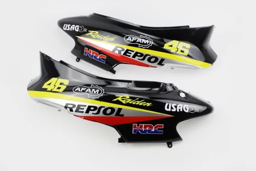 Honda DIO AF-34 пластик - к-кт крашеные 5 деталей, TUNING (возможны незначительные потертости), FIX-329430