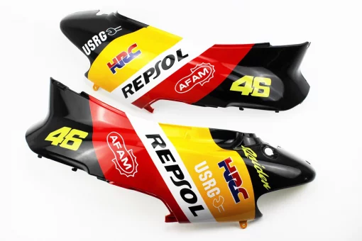 Honda DIO AF-34 пластик - к-кт крашеные 5 деталей, TUNING (возможны незначительные потертости), FIX-329430