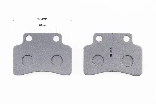 Тормозные колодки (дисковые) "полумесяц" Viper - RACE/FKEEWAY- Focus 50/KYMCO Heroism-125/Matrix-125/CPI- Argon 50, к-кт 2шт,