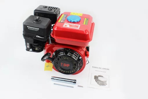 Двигун мотоблочний у зборі, вал шліц D-20mm, 7,0л.с. 170F, фільтр поролоновий, FIX-601261