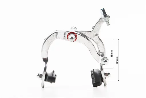 Гальмо ROAD V-brake кліщового типу, переднє+заднє, хід колодки 48-68мм, алюмінієве, FIX-403378
