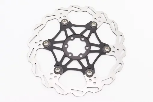 Тормозной диск 203мм, крепл. 6 болтов, на алюминиевом пауке, чёрный FD-01, FIX-403383