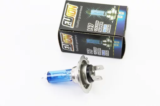 Лампа фары галоген H7 12V 55W PX26D Super White, FIX-337658