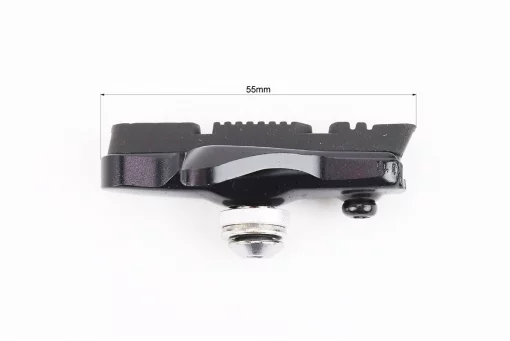 Гальмівні колодки ROAD 55мм картриджні, алюмінієві, на блістері, чорні BC-R470VC, FIX-403386