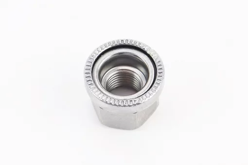 Гайка колеса FIX M9 с шайбой свободного вращения, хром, FIX-403396