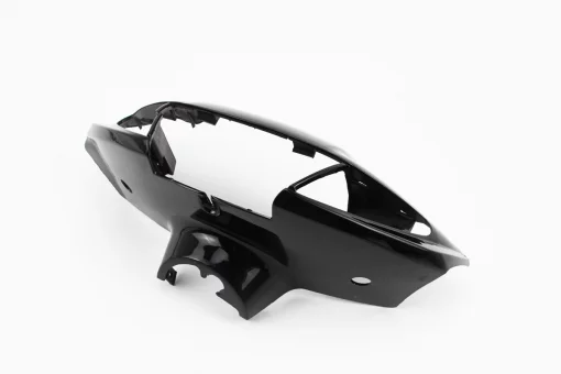 Yamaha JOG NEXT ZONE пластик - керма передній "голова" (під диск. гальмо), ЧОРНЕ, FIX-329499