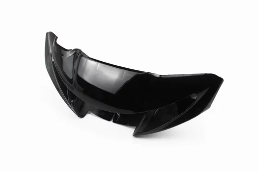 Yamaha JOG NEXT ZONE пластик - керма передній "голова" (під диск. гальмо), ЧОРНЕ, FIX-329499