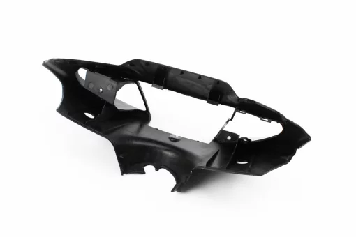 Yamaha JOG NEXT ZONE пластик - керма передній "голова" (під диск. гальмо), ЧОРНЕ, FIX-329499