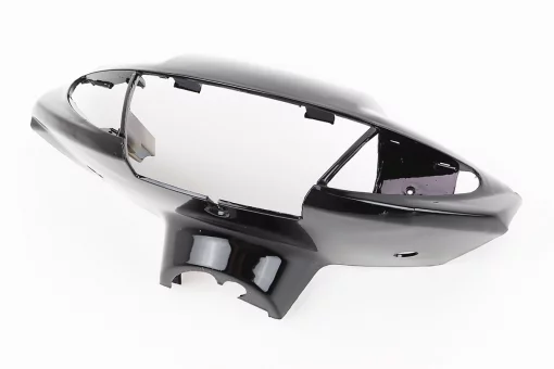 УЦІНКА Yamaha JOG NEXT ZONE ZR пластик - керма передній "голова", ЧОРНИЙ (отломано крепление) див. фото), FIX-329533