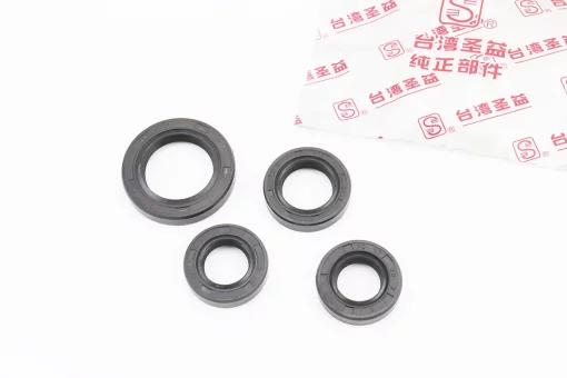 Сальники к-кт 4шт (16,4/17x30x7; 17x30x7; 20x32x7; 27x42x7) двигателя, FIX-349505