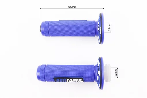 Рукоятка керма лів./пр. к-кт із вставкою, сині, FIX-337708