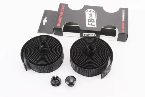 Обмотка ROAD руля 30*1900мм, с самоклеящейся полосой, чёрная Silicone T93, FIX-403409