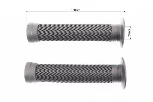 Ручки керма BMX 150мм, чорні TPE-075А, FIX-403422