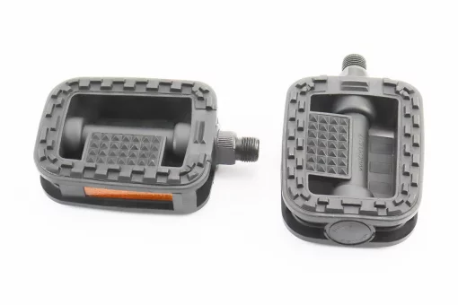 Педалі CITY 9/16" (105x73x27mm) пластикові, чорні C35, FIX-411148