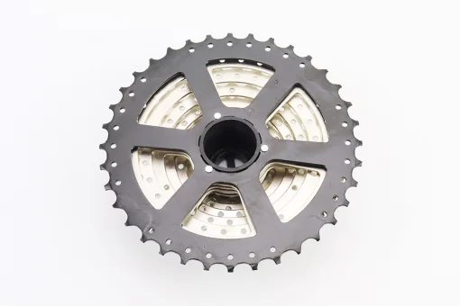 Касета 9зв. 11.13.15.18.21.24.28.32.36Т, сріблясто-чорна KDF-CS936, FIX-411153