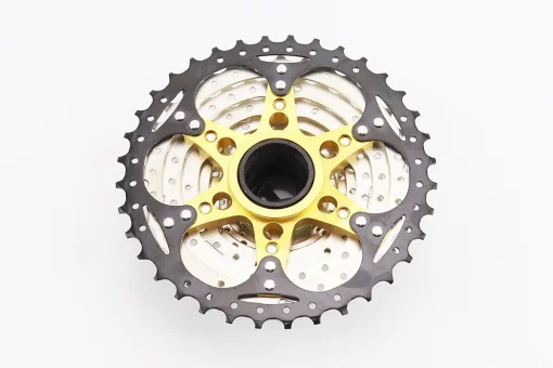 Касета 10зв. 11.13.15.17.19.21.24.28.32.36Т (трансмісія 3х10), сріблясто-чорна KDF-CS1036A, FIX-411154