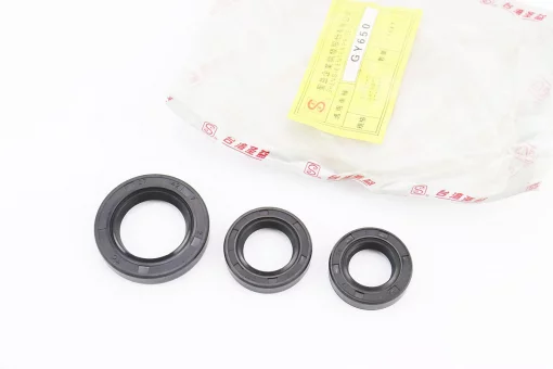 Сальники к-кт 3шт (17x30x7; 20x32x7; 27*42*7), FIX-349569