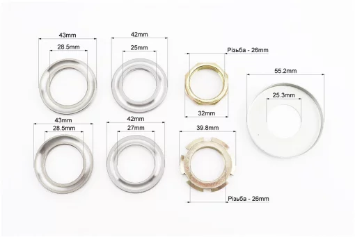 Подшипники руля к-кт (твердопластиковая обойма), FIX-999224