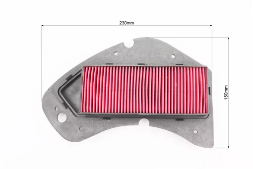 Фільтр-елемент повітряний (пластик) "картон" Yamaha BWS100, FIX-999227