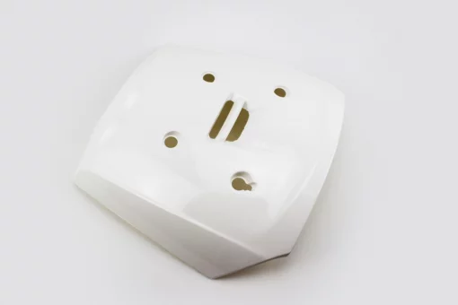 Yamaha GEAR 4Т пластик - передній основний "дзьоб", БІЛИЙ, FIX-329600