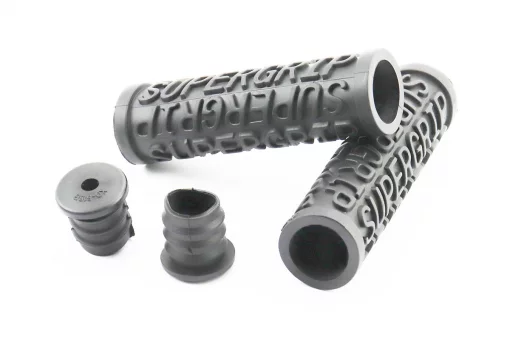 Ручки керма 100мм, чорні PVC-111B, FIX-403429