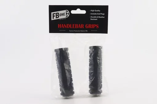 Ручки керма 100мм, чорні PVC-111B, FIX-403429