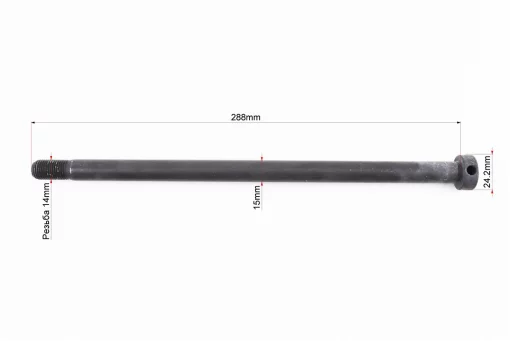 BOXER BM/ВМX 150cc Ось заднего колеса d15mm; L288mm "PF131245", FIX-358251
