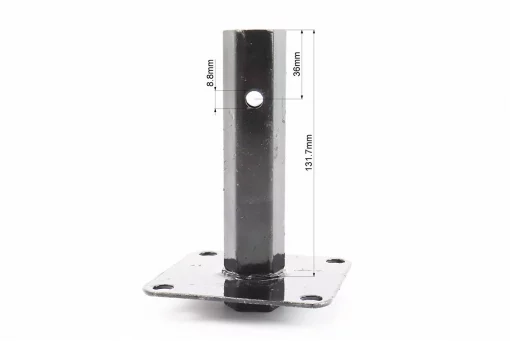 Ступица колеса на вал 23mm, 13см, 4отв.x110mm к-кт 2шт, FIX-601367