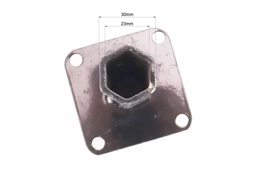 Ступица колеса на вал 23mm, 13см, 4отв.x110mm к-кт 2шт, FIX-601367