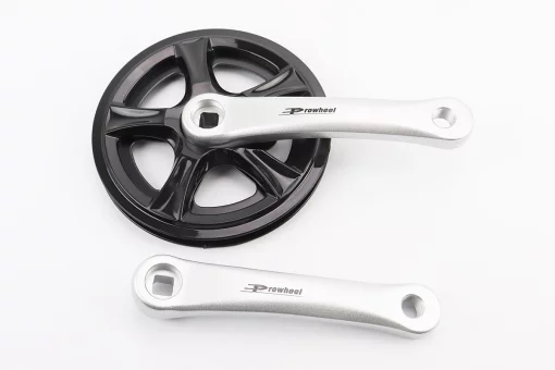 Шатуни "квадрат" 152мм, 36T CHILD, алюмінієві, чорно-сірі PRO-Q36PP, FIX-411197