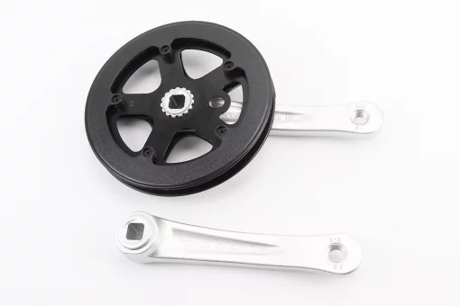 Шатуни "квадрат" 152мм, 36T CHILD, алюмінієві, чорно-сірі PRO-Q36PP, FIX-411197