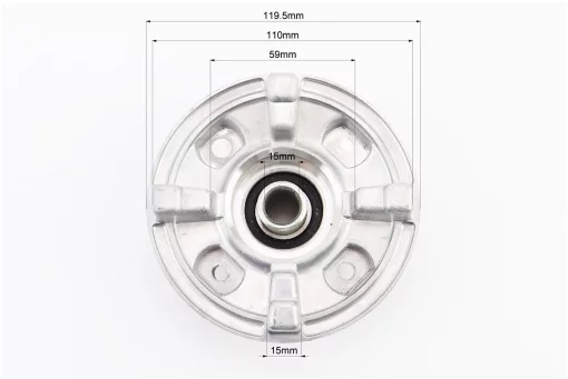 Панель демпферна (посадка зірки 64мм/4 болти, під роздільні резинки), тип 2, FIX-351089