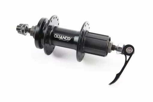 Втулка задняя MTB алюминиевая 14Gx32H под кассету 8-10зв, Disk-brake, крепл. эксцентрик, чёрная KT-MD4R, FIX-411218