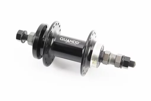 Втулка задняя MTB алюминиевая 14Gx36H под вольнобег, Disk-brake, крепл. гайка, чёрная KT-TD6R, FIX-411220