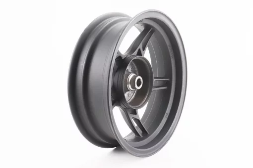 Диск задний литой MT3,50x12 Z19 для 4Т (бараб. торм., d-110мм) "5 лучей" чёрный, FIX-999257