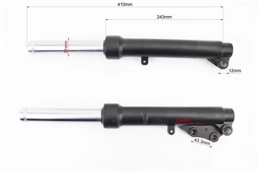 Амортизатор передний (перья), лев., прав. к-кт 410мм Race2, FIX-314237
