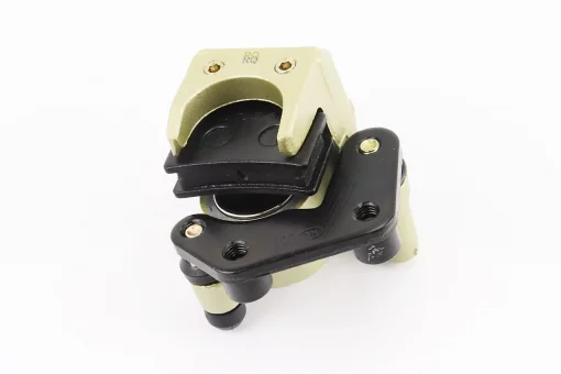 Тормозной суппорт передней системы (однопоршневой) с колодками "полумесяц" тип 2, FIX-314281