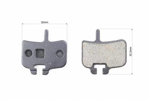 Гальмівні колодки Disk-brake (Hayes HFX-9, MAG, MX1, PROMAX, IMPERIAL DX04), чорні YL-1032, FIX-411276
