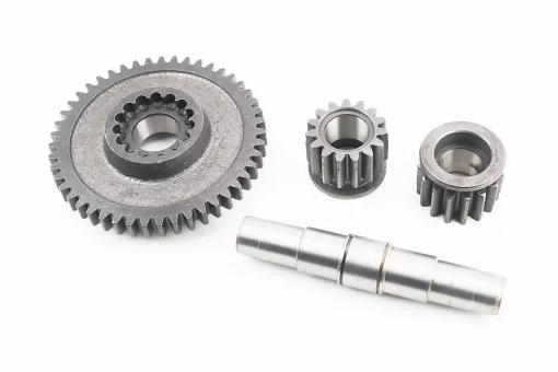 Вал КПП дифференциала+шестерня Z-47+шестерня-2шт Z-15, к-кт 4шт 101-2 (возможен налет), FIX-604251