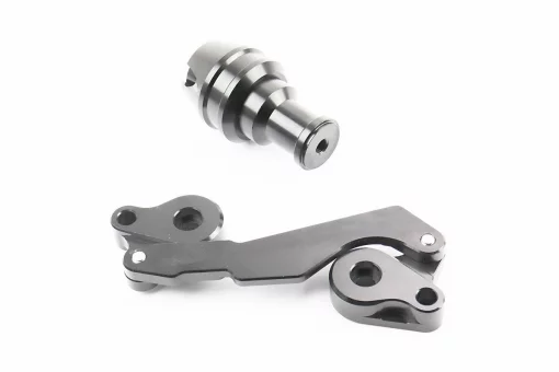 Крашпеди-слайдери (відбійники) універсальні, зі зміщеним кріпленням, ЧОРНИЙ к-кт 2шт, FIX-351192